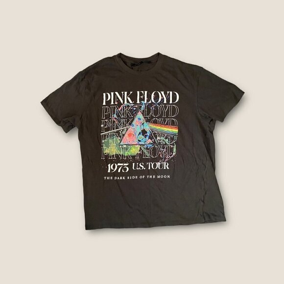 Cotton On Retro Pink Floyd Band Tee 1973 U.S. Tour Large - Picture 2 of 5